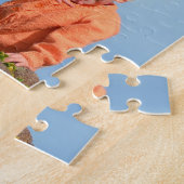 6枚のフォトコラージュを作成 ジグソーパズル (側面)