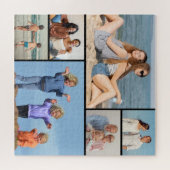 6枚のフォトコラージュを作成 ジグソーパズル (横)