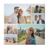 6枚のフォトコラージュを作成 タイル (正面)