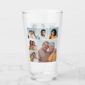 6枚のフォトコラージュを作成 タンブラーグラス (裏面)