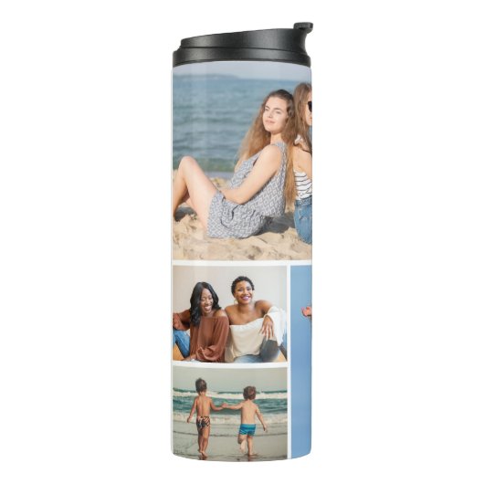 6枚のフォトコラージュを作成 タンブラー (回転左)