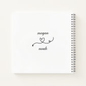 6枚のフォトコラージュを作成 ノートブック (裏面)