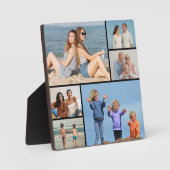 6枚のフォトコラージュを作成 フォトプラーク (正面)