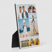 6枚のフォトコラージュを作成 フォトプラーク (側面)