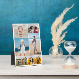 6枚のフォトコラージュを作成 フォトプラーク