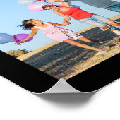 6枚のフォトコラージュを作成 ポスター (角)