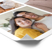 6枚のフォトコラージュを作成 ポスター (角)