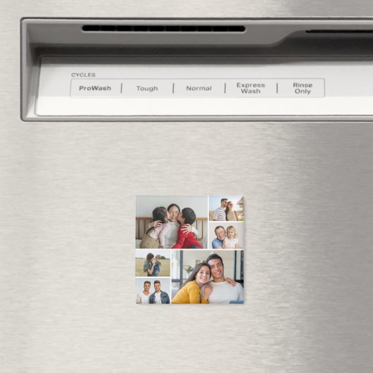 6枚のフォトコラージュを作成 マグネット (インサイチュ (食洗機))