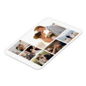 6枚のフォトコラージュを作成 マグネット (左側)