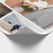 6枚のフォトコラージュを作成 ラッピングペーパー (角)