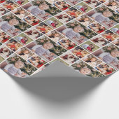 6枚のフォトコラージュを作成 ラッピングペーパー (角)