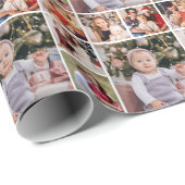 6枚のフォトコラージュを作成 ラッピングペーパー (ロールコーナー)