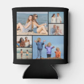 6枚のフォトコラージュを作成 缶クーラー (裏面)