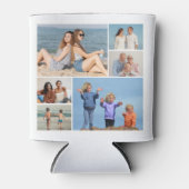 6枚のフォトコラージュを作成 缶クーラー (正面)