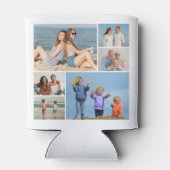 6枚のフォトコラージュを作成 缶クーラー (裏面)