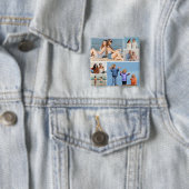 6枚のフォトコラージュを作成 缶バッジ (インサイチュ)