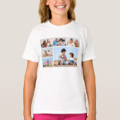 6枚のフォトコラージュを作成 Tシャツ (正面)