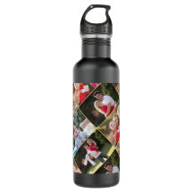 6枚のフォトコラージュパーソナライズされた文字の作成