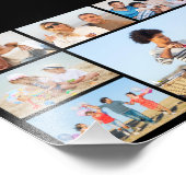 6枚のフォトコラージュ写真の拡大を作成する フォトプリント (角)