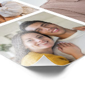 6枚のフォトコラージュ写真の拡大を作成する フォトプリント            (角)