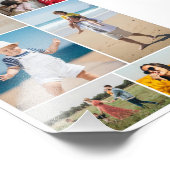 6枚のフォトコラージュ写真の拡大を作成する フォトプリント            (角)