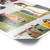 6枚のフォトコラージュ写真の拡大を作成する フォトプリント            (角)