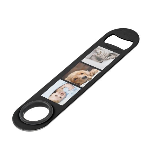 6枚のフォトバーパーソナライズされた鍵 スピード栓抜き (裏面アングル)