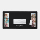 6枚のフォトファミリーコラージュを作成 デスクマット (キーボード&マウス)