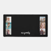 6枚のフォトファミリーコラージュを作成 デスクマット (正面)