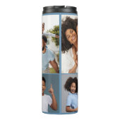 6枚の写真と文字 タンブラー (裏面)