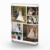 6枚の写真のコラージュ結婚を作成 フォトブロック (右)