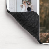 6枚の写真のコラージュ結婚を作成 マウスパッド (コーナー)