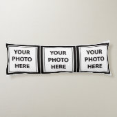 6枚の写真をアップロード – シンプル写真 ボディピロー (裏面)