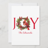 6枚の写真をコラージュ | ジョイ・クリスマス シーズンカード (正面)