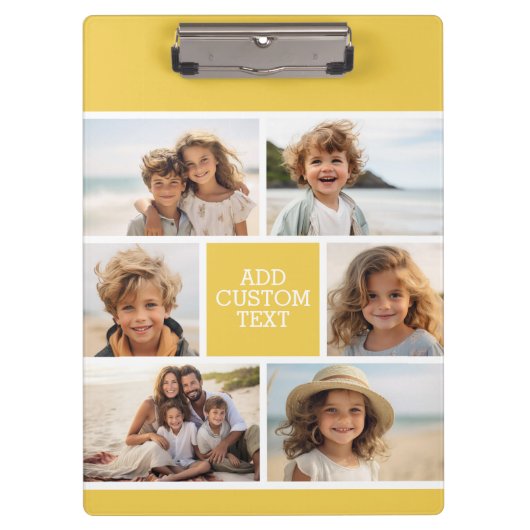 6枚の写真カスタムでフォトコラージュを作成 クリップボード (正面)