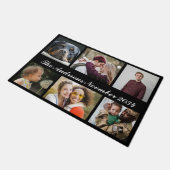 6枚の写真カスタムでフォトコラージュを作成 ドアマット (アングル)