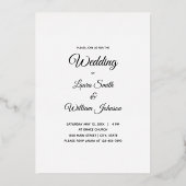 6枚の写真コラージュ動画  箔招待状 (裏面)