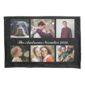 6枚の写真ピローケース 枕カバー (正面左)