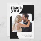 6枚の写真結婚のインスタントダウンロードカードに感謝 招待状 (正面)