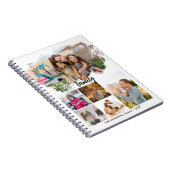 6枚コラージュシンプルフレームファミリーダイアリー ノートブック (右側)