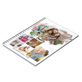 6枚コラージュシンプルフレームファミリーダイアリー ノートブック (左側)