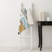 6枚パーソナライズされたのフォトファミリーメモリーコラージュ シェルパブランケット (インサイチュ)