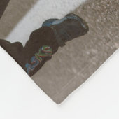 6枚パーソナライズされたのフォトファミリーメモリーコラージュ フリースブランケット (角)