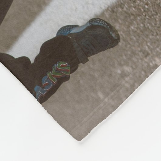 6枚パーソナライズされたのフォトファミリーメモリーコラージュ フリースブランケット (角)