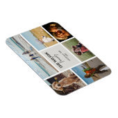 6枚パーソナライズされたのフォトファミリーメモリーコラージュ マグネット (右側)