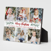 6枚モダンのフォトファミリークリスマススクモダンリプト フォトプラーク (側面)