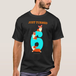 6歳から6コルギに変わった Tシャツ