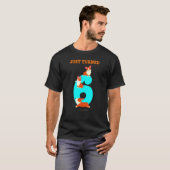 6歳から6コルギに変わった Tシャツ (正面フル)
