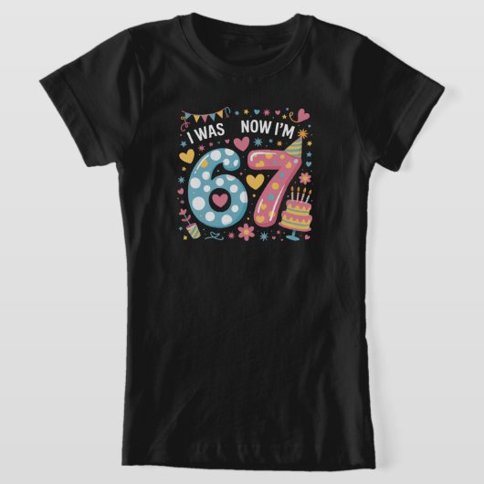 6歳から7歳の誕生日 おもしろバイラル67 Meme Tシャツ (レイダウン)
