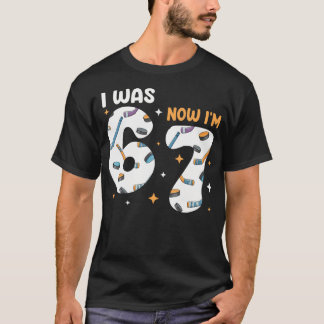 6歳から7歳へ アイスホッケー Tシャツ
